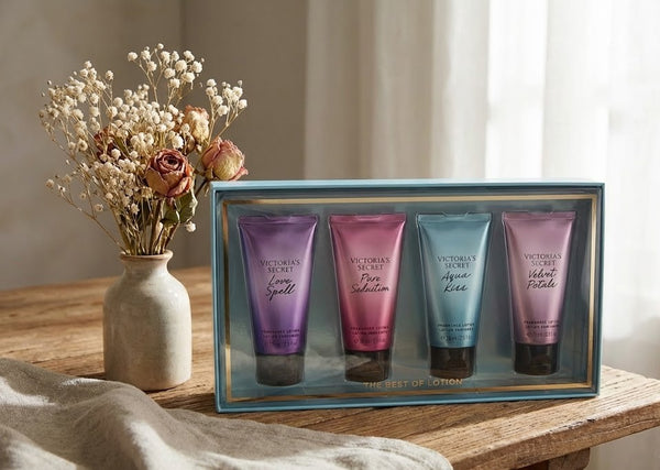 Victoria's Secret Coffret Laits Parfumés Set de 4 - THE BEST OF LOTION